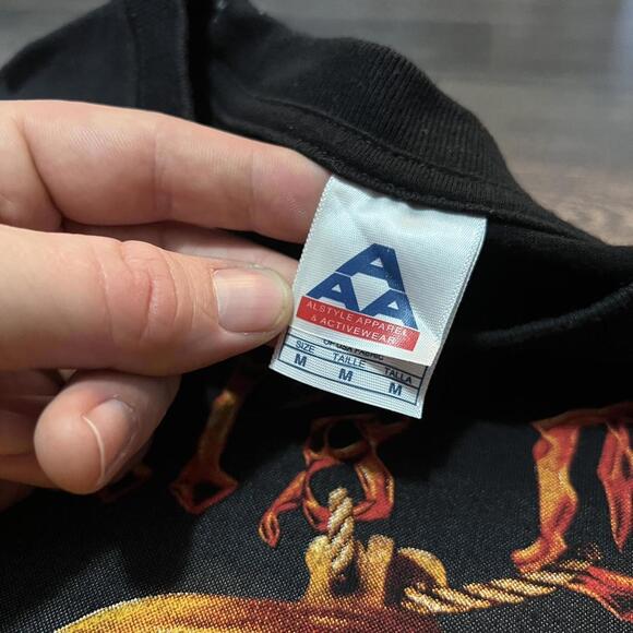 Vintage Acdc Hells Bells T Shirt 00s Medium - Picture 4 of 4